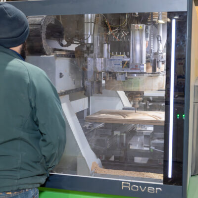 CNC machine with Daniel