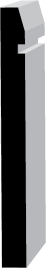 B725 Base with Groove